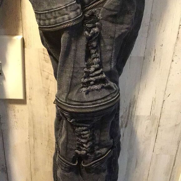 Pants by C J  black premium size 34/32 - Picture 4 of 10